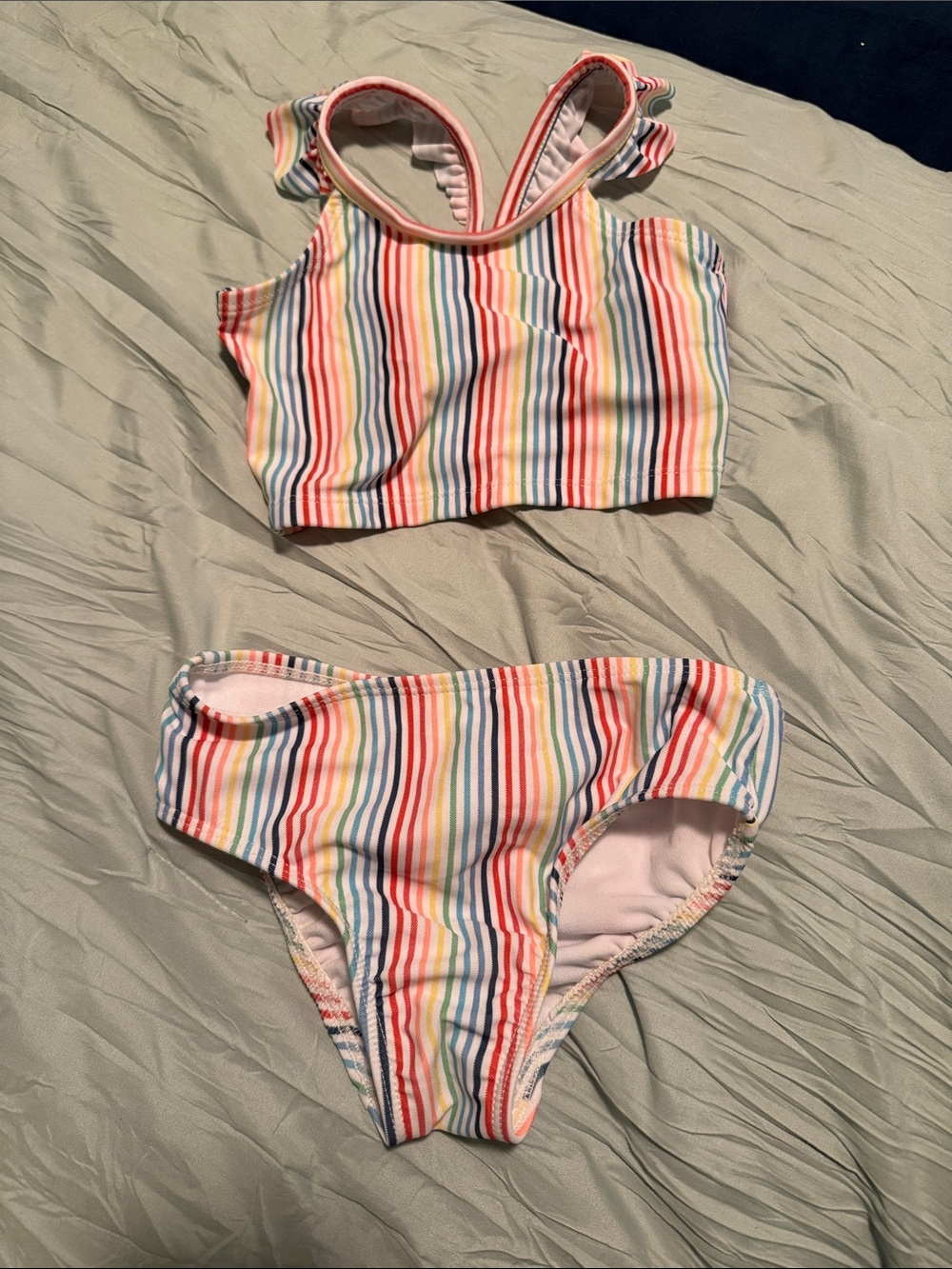 GAP Multi-Color Striped Bikini Set